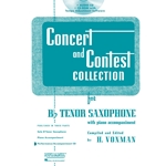 Accompaniment CD for Concert and Contest Tenor Saxophone