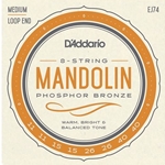 D'Addario EJ74 Phosphor Bronze Mandolin Strings, Medium
