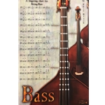 Santorella Double Bass Fingering Chart Poster