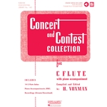 Concert and Contest Collection for Flute (Solo Book with Online Audio)