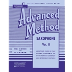 Rubank Advanced Method - Saxophone Volume 2