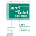 Piano Accompaniment for Concert and Contest Oboe Book