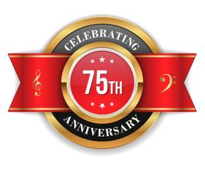 75th Anniversary Badge