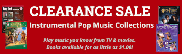 Pop Music Clearance Sale