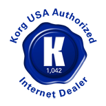 Authorized Korg Dealer Seal