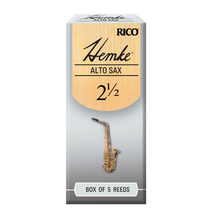 photo of a box of Hemke alto sax reeds