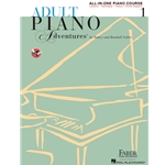 Adult Piano Adventures All-in-One Piano Course, Book 1 (Primer through Level 2B)