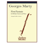 MARTY - First Fantaisie (Fantasy) for Bb Bass Clarinet and Piano