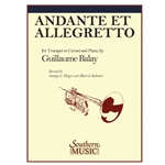 BALAY - Andante and Allegretto for Trumpet or Cornet and Piano