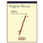 BOZZA - Ballade for Bass Clarinet