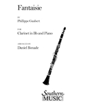 GAUBERT - Fantaisie for Clarinet and Piano
