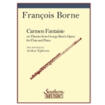 BORNE - Carmen Fantaisie (Fantasy) for Flute and Piano