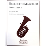MARCELLO - Sonata No. 1 In F Major for Tuba & Keyboard (Piano)