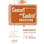 Accompaniment CD for Concert and Contest Trombone