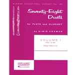 78 Duets for Flute and Clarinet, Volume 1