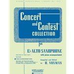 Piano Accompaniment for Concert and Contest Alto Saxophone Book