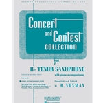 Piano Accompaniment for Concert and Contest Tenor Saxophone Book