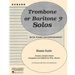 HASSE - Hasse Suite for Trombone or Euphonium and Piano