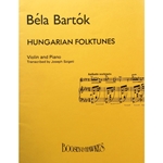 BARTOK - Hungarian Folktunes for Violin & Piano