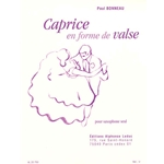BONNEAU - Caprice En Forme De Valse for unaccompanied saxophone