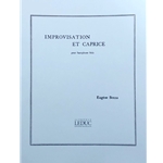 BOZZA - Improvisation et Caprice for solo saxophone