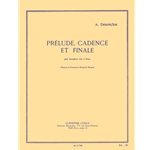 DESENCLOS - Prelude, Cadence and Finale for Alto Saxophone and Piano
