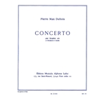 DUBOIS - Concerto for Alto Saxophone and Orchestra (piano reduction)