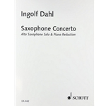 DAHL - Concerto for Alto Saxophone (piano reduction)