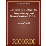 VIVALDI - Concerto in C Major for Piccolo RV443 (piano reduction)