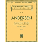 ANDERSEN - Twenty-Four Studies, Op. 21 for Flute