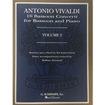 VIVALDI - Ten Bassoon Concerti, Volume 2 for Bassoon (with piano reduction)