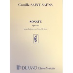SAINT-SAENS - Sonate, Op. 167 for Clarinet & Piano