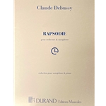 DEBUSSY - Rapsodie for Alto Saxophone and Orchestra (piano reduction)