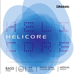 Helicore Hybrid Bass Single E String, 3/4 Scale, Medium Tension