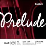 D'Addario Prelude Bass String Set, 1/2 Scale, Medium Tension