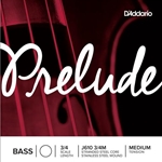 D'Addario Prelude Bass Single G String, 3/4 Scale, Medium Tension