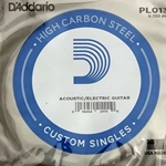 D'Addario PL013 Plain Steel Guitar Single String, .013