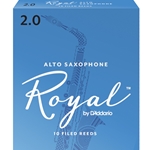 Royal Alto Saxophone Reeds #2 (10pk)