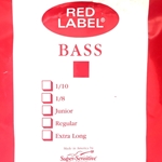Red Label Double Bass String Set, 1/4