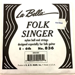 La Bella Guitar 6th String (E) nylon, ball end