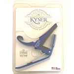 Kyser Acoustic Guitar Quick-Change Capo, Blue