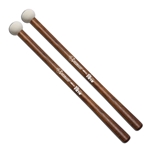 Vic Firth Corpsmaster MB0H Hard Marching Bass Drum Mallets, Extra Small