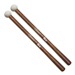 Vic Firth Corpsmaster MB0H Hard Marching Bass Drum Mallets, Extra Small
