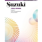 Piano Accompaniment for Suzuki Viola School Volume 3