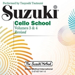 Suzuki Cello School CD Recording - Volumes 3 & 4