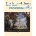 Favorite Sacred Classics for Solo Singers (Medium High)