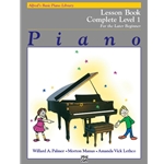 Alfred's Basic Piano Course: Lesson Book Complete Level 1 (1A/1B)