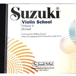 Suzuki Violin School CD Recording - Volume 4 (Revised)