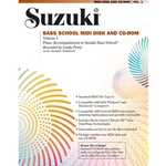 Suzuki Bass School - Volume 1 MIDI Disk and CD-ROM Piano Accompaniment