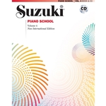 Suzuki Piano School - Volume 4 Piano Part & CD (New International Edition)